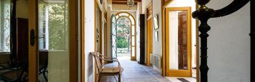 Interior de la Casa Macià, mantinguda gràcies a l' Associació Casa Macià