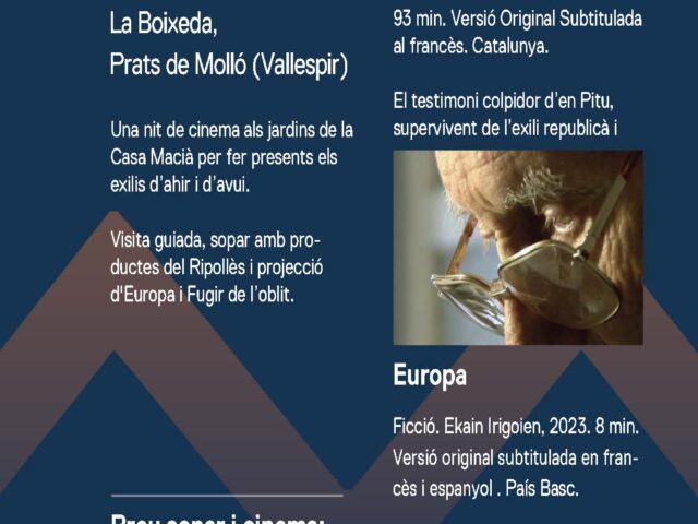 Entre fronteres i memòria: Cinema de refugi i exili a la Casa Macià